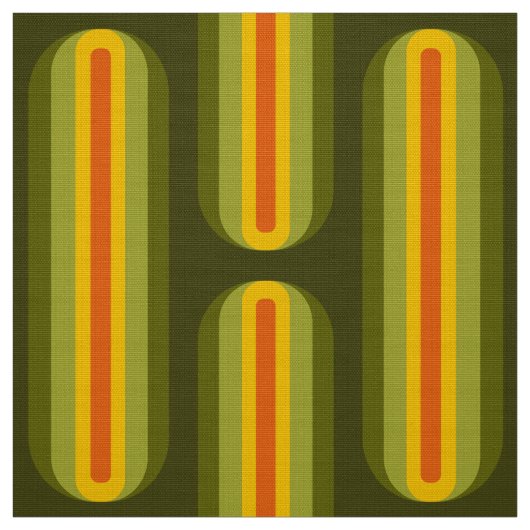 Retro-60er-70er-Muster Stoff (Muster)