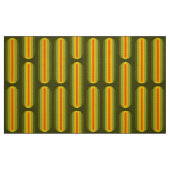 Retro-60er-70er-Muster Stoff (Fat Quarter (45,7 x 55,9 cm))
