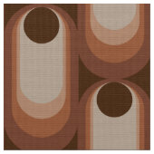 Retro-60er-70er-Muster Stoff (Nahaufnahme)