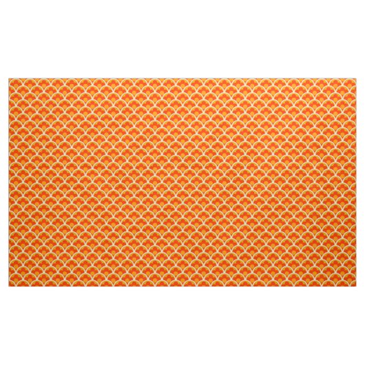 Retro-60er-70er-Muster Stoff (Yard (91,4 cm))