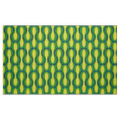 Retro-60er-70er-Muster Stoff (Fat Quarter (45,7 x 55,9 cm))