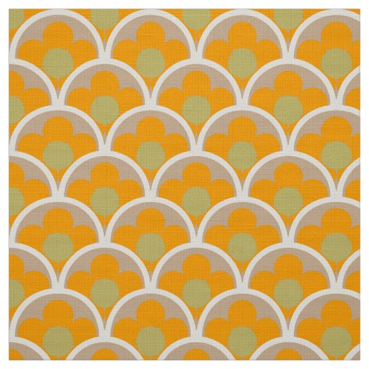 Retro-60er-70er-Muster Stoff (Muster)