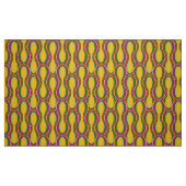 Retro-60er-70er-Muster Stoff (Fat Quarter (45,7 x 55,9 cm))