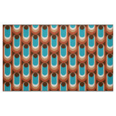 Retro-60er-70er-Muster Stoff (Fat Quarter (45,7 x 55,9 cm))