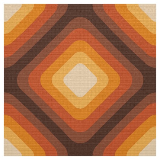 Retro-60er 70er Muster-Stoff Stoff (Muster)