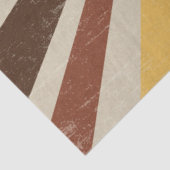 Retro 60er 70er Sunburst Streifen Name Room Decoup Seidenpapier (Ausschnitt)