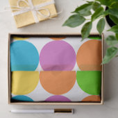 Retro-60er-Gewebepapier Seidenpapier (Geschenk)