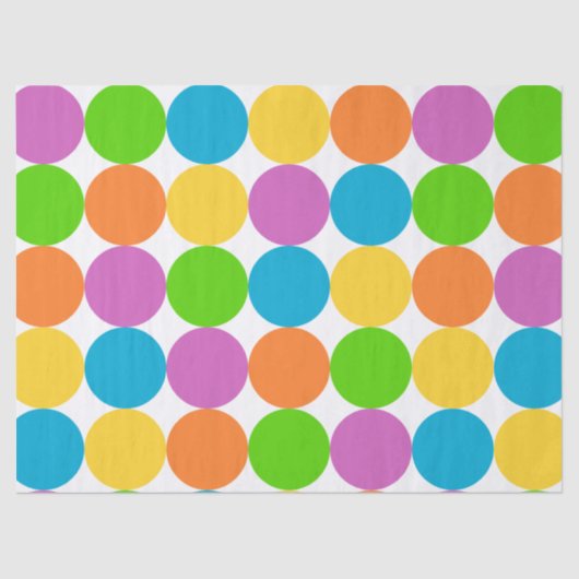 Retro-60er-Gewebepapier Seidenpapier (Vorderseite)