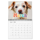 Retro 60er Hippie Fun Family Foto 2025 Kalender (Mär 2026)