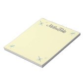 Retro 60er Modernes Notepad Notizblock (Rotiert)