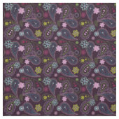 Retro 60er Paisley DIY Maske Stoff (Muster)