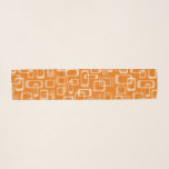 Retro 60er Quadrate Mod Muster Orangenhalsschal Schal<br><div class="desc">Retro 60er quadriert Mod Muster Orangenchiffonschal für Nacken, Haare oder Kopf. Maßgeschneiderte, dünne transparente Schals mit Vintagem Druck. Erhältlich in verschiedenen Größen, Farben und Formen. lang oder viereckig geformt. Fügen Sie optional Ihren eigenen Namen, Ihr Monogramm oder Ihren eigenen Text hinzu. Erstelle ein einzigartiges Geburtstagsgeschenk für Ehefrau, Mutter, Schwester, Freundin,...</div>