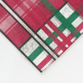 Retro 60er | Santa genau wie gut muss ich sein Fleecedecke (Ecke)