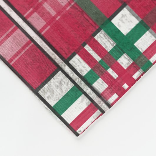 Retro 60er | Santa genau wie gut muss ich sein Fleecedecke (Ecke)