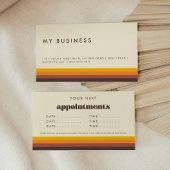 Retro 60er Vintag Termin Erinnerung Karten