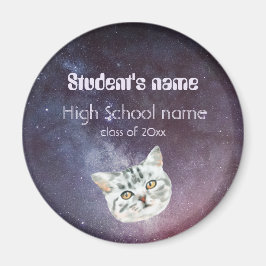 Retro 60s Galaxy-Skala Magnet