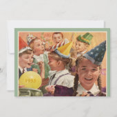 Retro 60th Birthday Party 1955 Childhood Memories Einladung (Vorderseite)