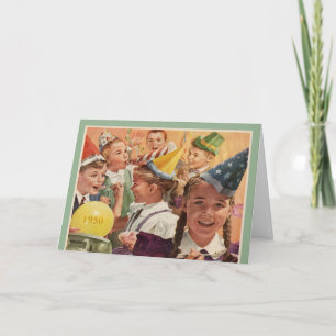 Retro 65th Birthday 1950 Childhood Memories Karte