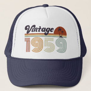 Retro 66. Geburtstag, Vintag 1959 Truckerkappe