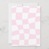 Retro-67-Ästhetik-Patch-Party-Geburtstag Einladung (Rückseite)