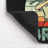 Retro 67 Meme 6 7 Six Seven Bruh Golf Golfer Vinta Mousepad (Ecke)