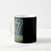 Retro 67 Meme Funny Six Seven Meme 6 7 Meme 6 7 Kaffeetasse (Vorderseite Links)