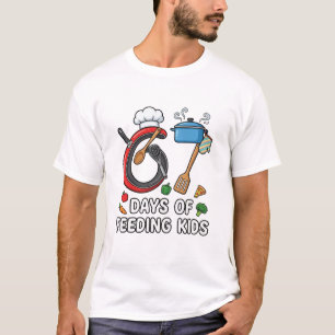Retro 67 Tage Kinder zu ernähren Kantine Lunch Lad T-Shirt