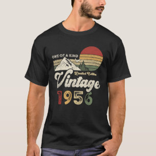 Retro 70. 1956 Geschenke 70 Jahre alt, hergestellt T-Shirt