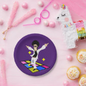 Retro 70 Disco Party Pappteller (Party)
