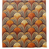 Retro-70 Duschvorhang (Vorderseite)