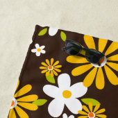 Retro 70er 60er Blume Muster Handtuch (Beispiel)