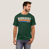 Retro 70er 80er Stil Berkeley Ca lustig T-Shirt (Vorne ganz)