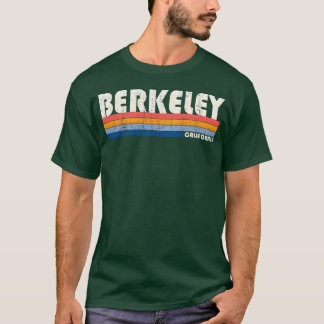 Retro 70er 80er Stil Berkeley Ca lustig T-Shirt
