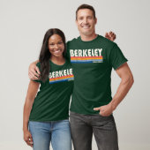 Retro 70er 80er Stil Berkeley Ca lustig T-Shirt (Unisex)