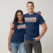 Retro 70er 80er Style Boulder Co Mädchen T-Shirt (Unisex)