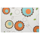 Retro 70er Art-Muster Stoff (Fat Quarter (45,7 x 55,9 cm))