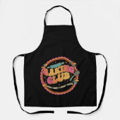 Retro 70er "Backclub" Groovy Süße Leckerlis Design Schürze (Vorderseite)