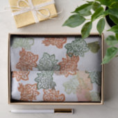 Retro-70er-Blume Seidenpapier (Geschenk)