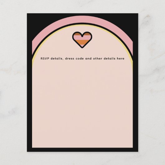 Retro 70er Bogie Disco Tassino (Rückseite)