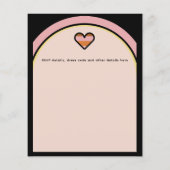 Retro 70er Bogie Disco Tassino (Rückseite)