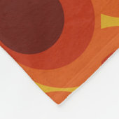 Retro/70er Chic Fleecedecke (Ecke)
