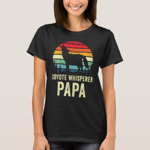 Retro 70er Coyote Jagd Papa Vater Yote Hunter Gran T-Shirt