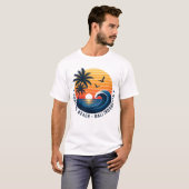 Retro 70er-Design T-Shirt (Vorne ganz)