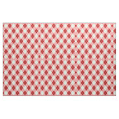 Retro 70er Diamant-karierte Rauten-Minzen-rotes Stoff (Fat Quarter (45,7 x 55,9 cm))
