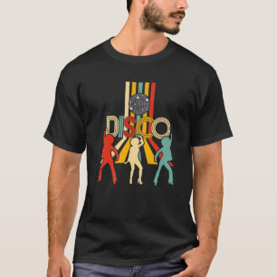 Retro 70er Disco Vintages Tanzen T-Shirt