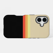 Retro 70er Farbpalette iPhone 16 Hülle (Rückseite (Horizontal))