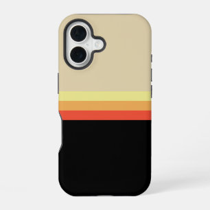 Retro 70er Farbpalette iPhone 16 Hülle