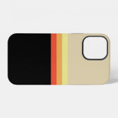 Retro 70er Farbpalette iPhone Hülle (Rückseite (Horizontal))