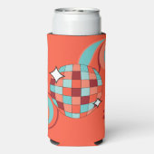 Retro 70er Foam Can Cooler Selters Dosenkühler (Seltzer Rückseite)