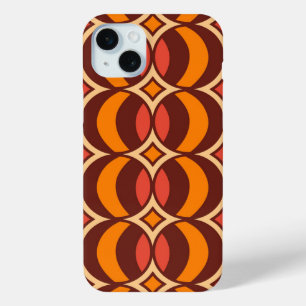 Retro 70er Geometric Globe Muster Herbst Case-Mate iPhone Hülle